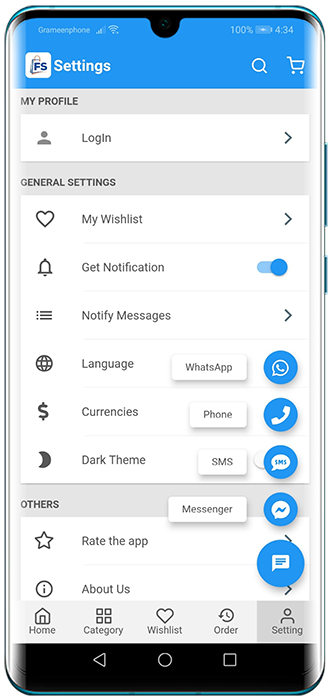 Flatshop - Magento (Android)