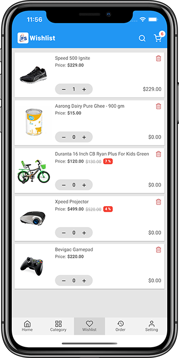 Flatshop Opencart (iOS)
