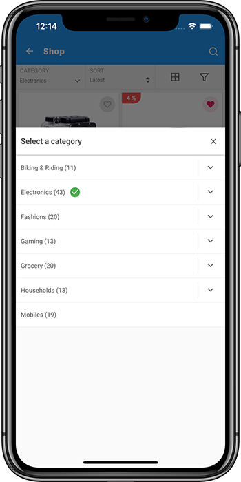 Flatshop - Opencart (iOS)