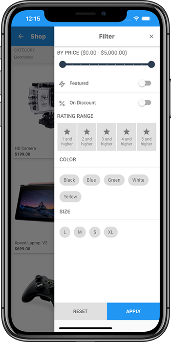 Flatshop - Magento (iOS)